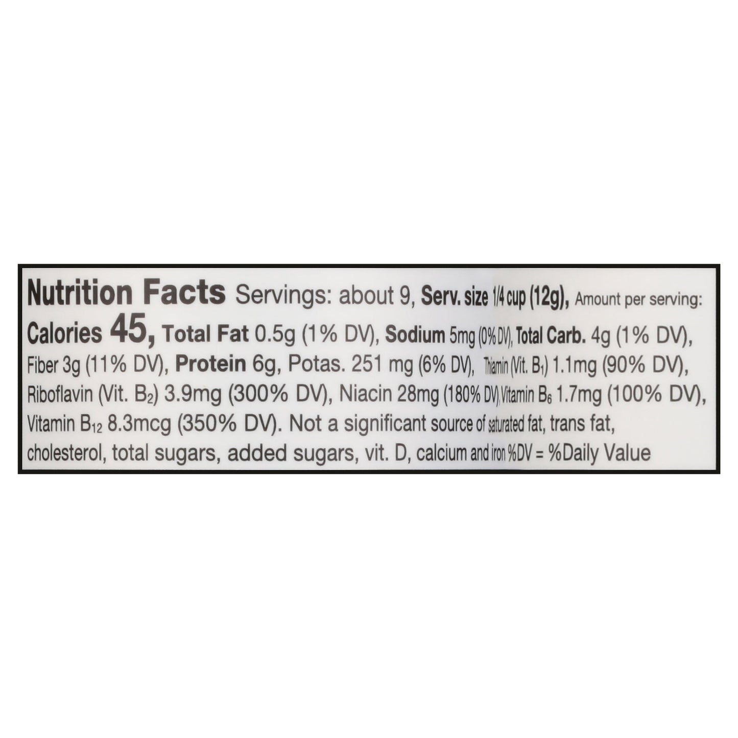 Frontier Nutritional Yeast - Premium 3.6 Oz