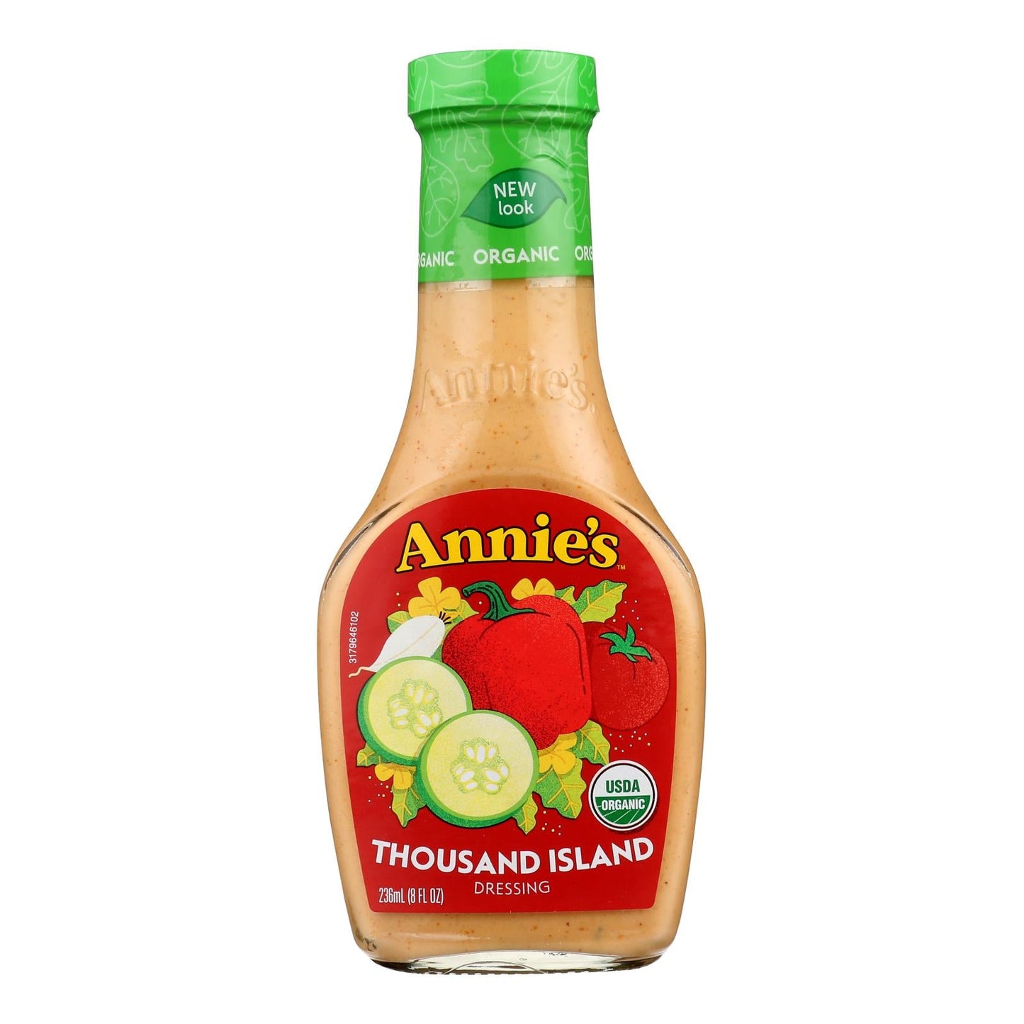 Annie's Organic Thousand Island Dressing, 8oz, Pack of 6