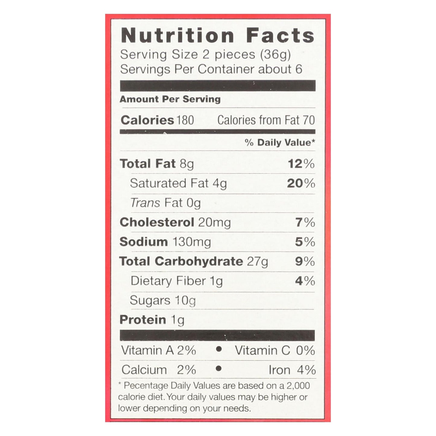 Pamela's Cinnamon Grahams Crackers, 7.5 oz, Case of 6