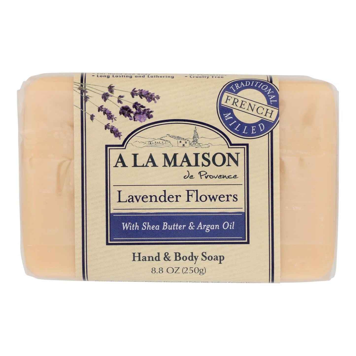 A La Maison - Bar Soap - Lavender Flowers - 8.8 Oz