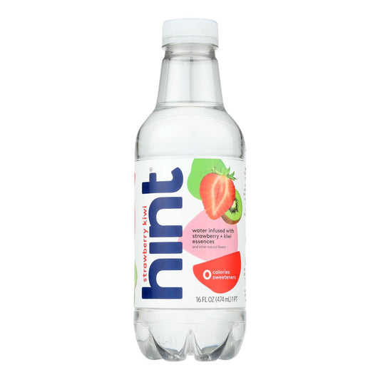 Hint Strawberry Kiwi Water, 12-Pack, 16 Fl Oz Each