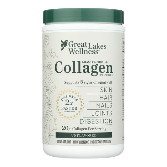 Great Lakes Unflavored Collagen Peptides 10 OZ