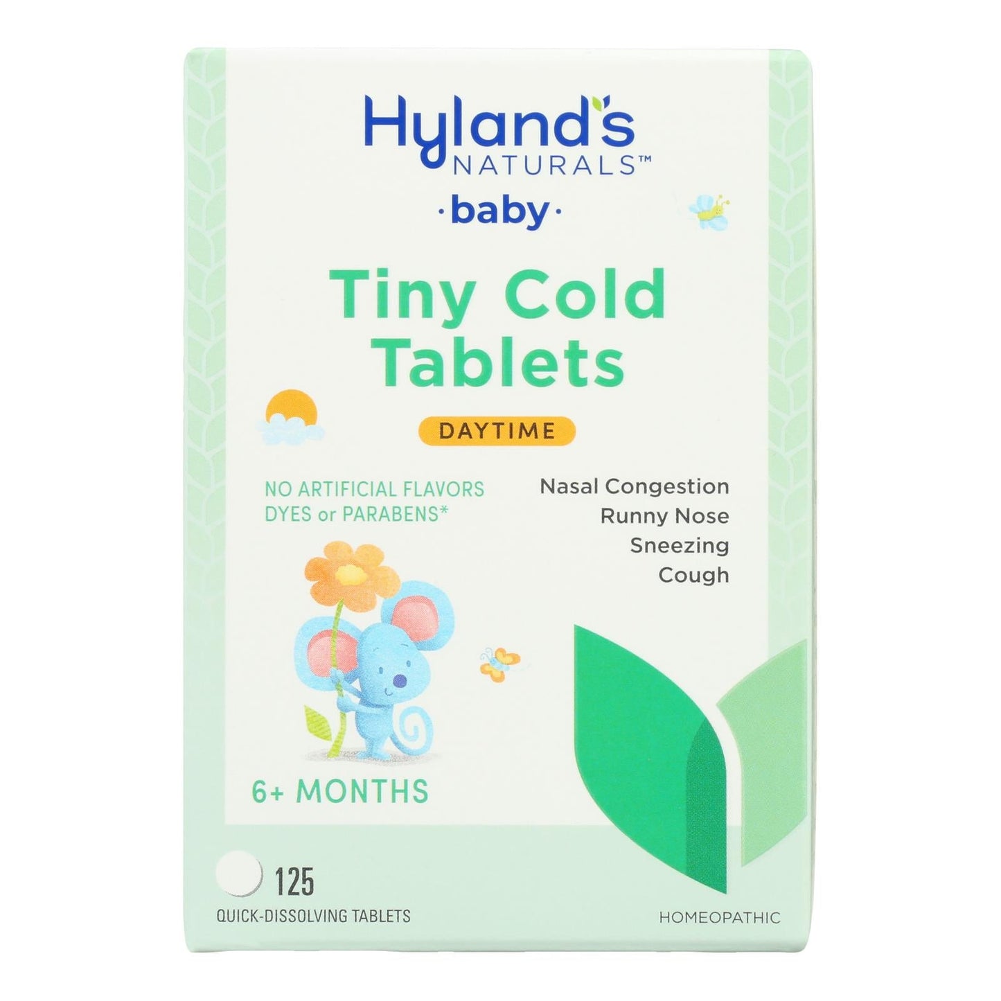 Hylands Homeopathic Baby Tiny Cold Tablets - 125 Tablets