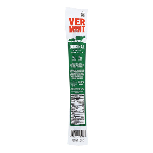 Vermont Smoke And Cure Realsticks - Cracked Pepper - 1 Oz - Case Of 24