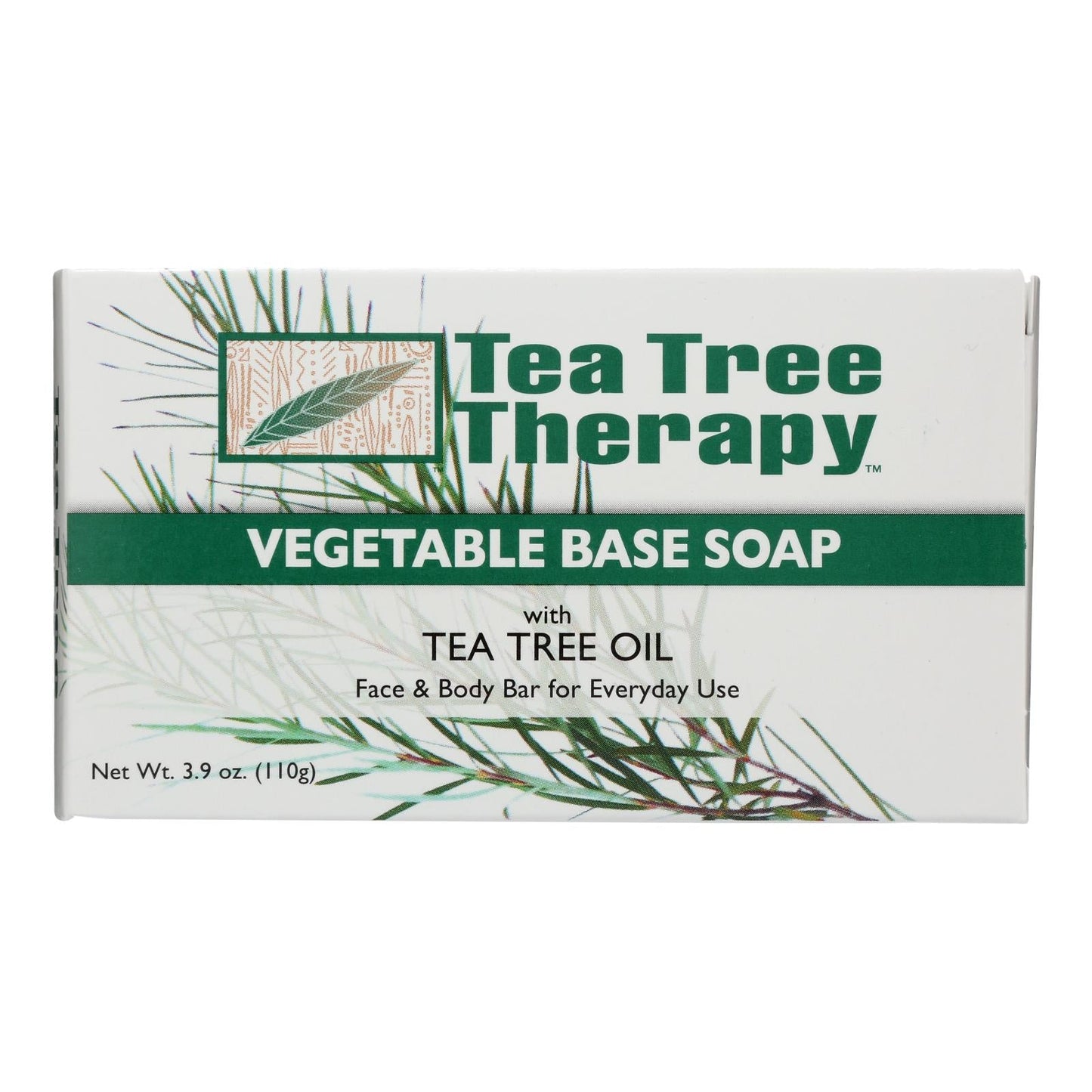 Tea Tree Therapy Soap with Tea Tree Oil - 3.9 Oz
