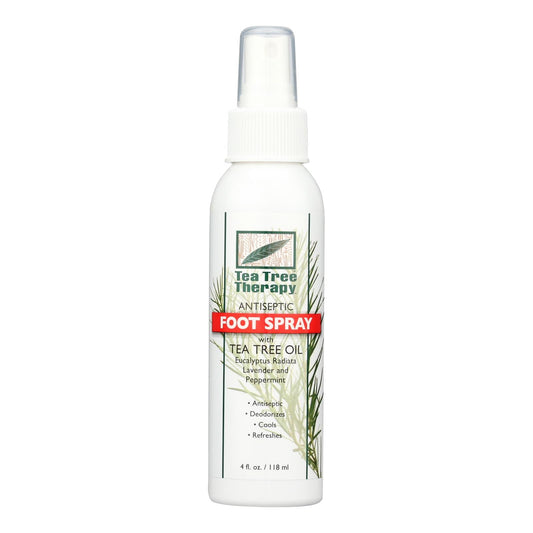 Tea Tree Therapy - Foot Spray Antiseptic - 1 Each - 4 Oz
