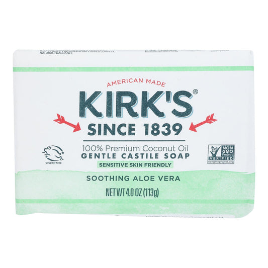 Kirks Coco Castile Aloe Vera Soap, 4oz