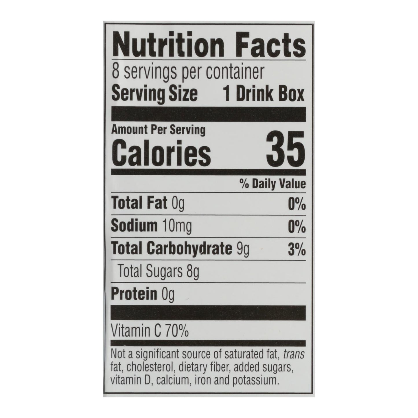 Honest Kids - Juice Drink Apple - Case of 5 - 8/6 OZ