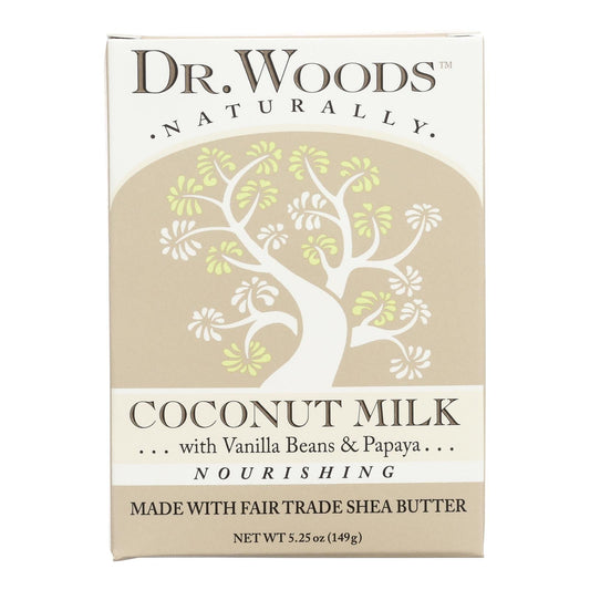 Dr. Woods Bar Soap Coconut Milk - 5.25 Oz