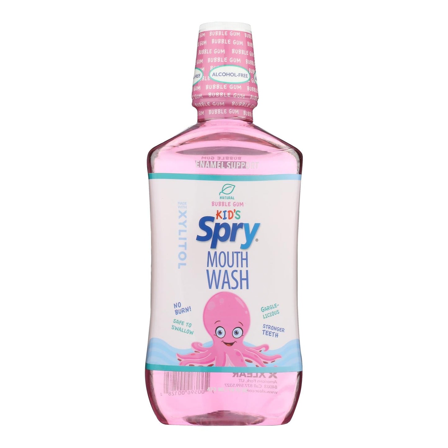 Spry Mouth Wash - Bubble Gum - Kid - 16 Fl Oz