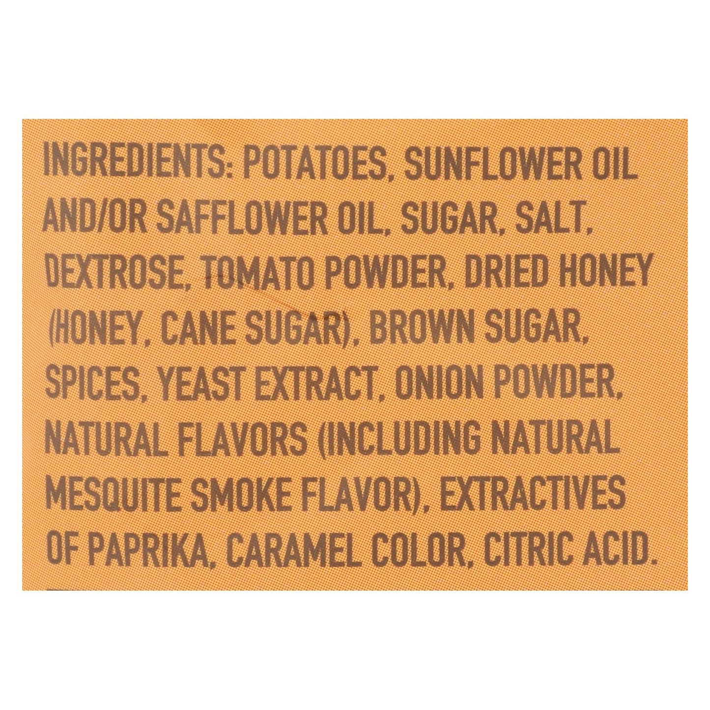 Boulder Canyon Honey BBQ Chips, 12-Pack, 6.5 Oz