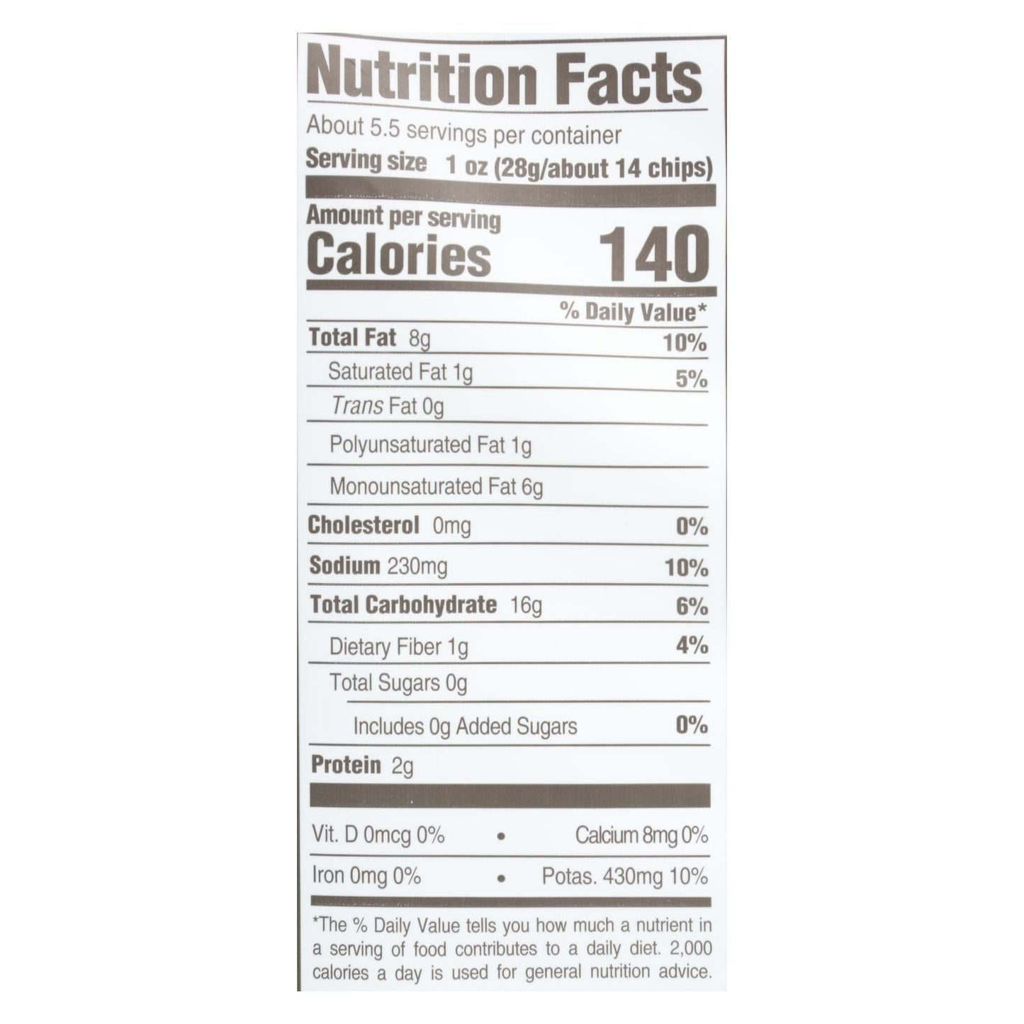 Boulder Canyon Kettle Chips - Malt Vinegar & Sea Salt, 12 Pack