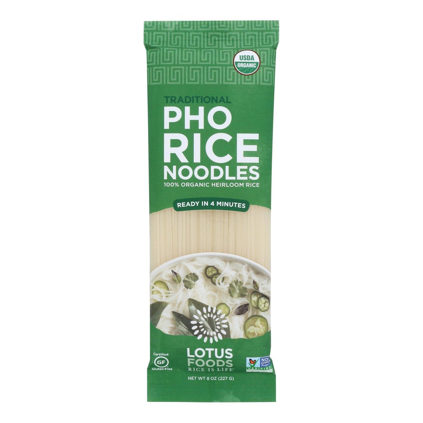 Lotus Foods - Ndls Organic Traditional Pho - Case of 8-8 OZ