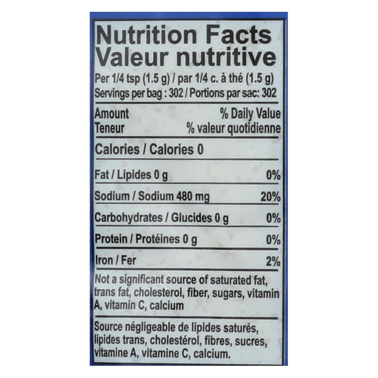 Celtic Sea Salt Reseal Bag - Light Grey - Case of 6 lbs