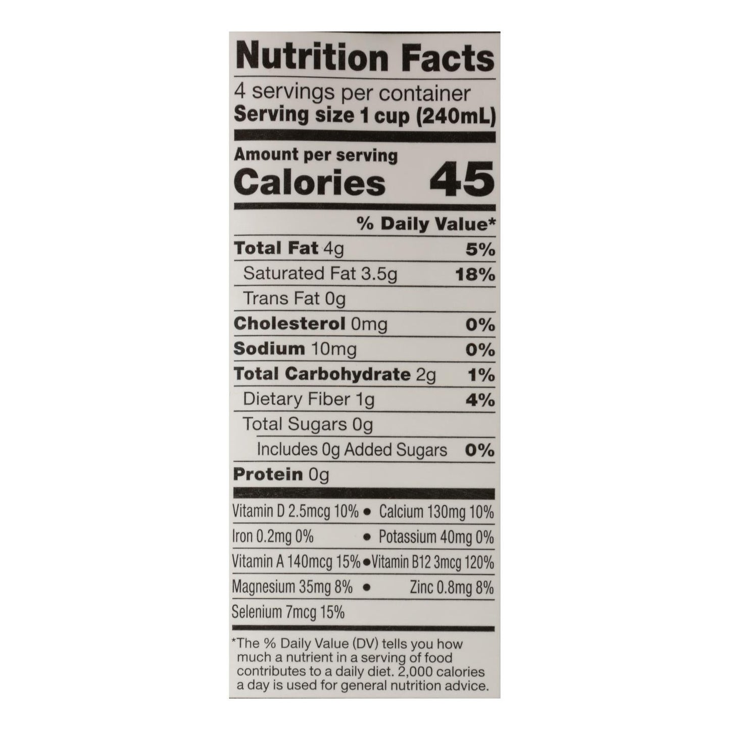 So Delicious Unsweetened Coconut Milk - 32 Fl Oz, Case of 12