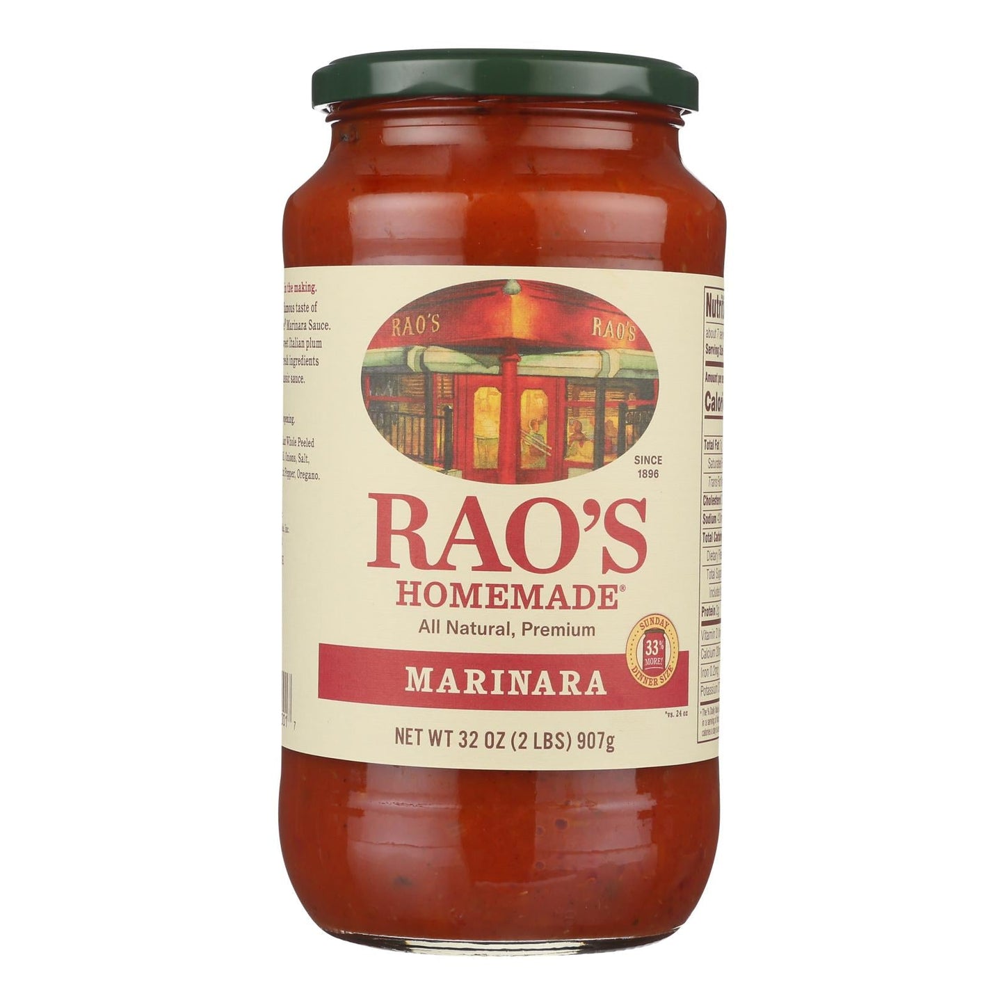 Rao's Homemade Marinara Sauce  - Case of 6 - 32 OZ
