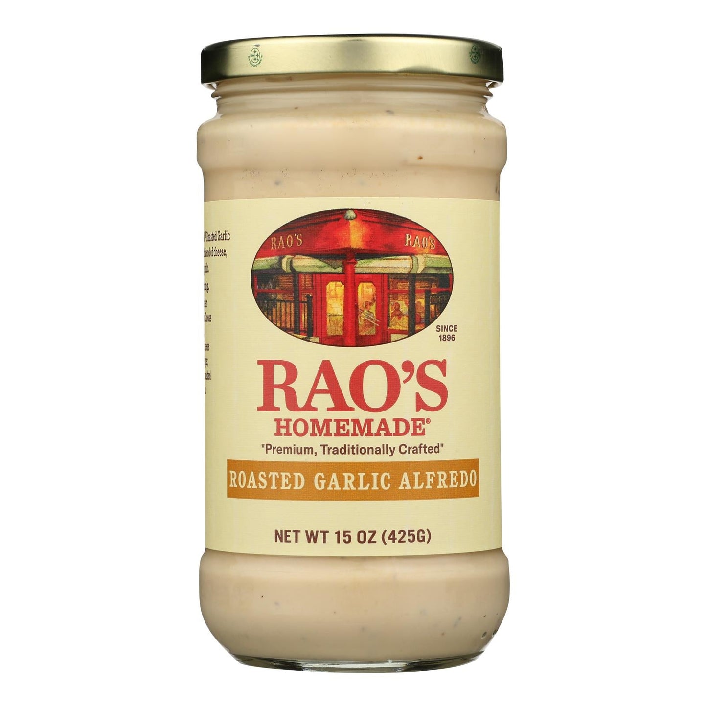 Rao's Roasted Garlic Alfredo Sauce, 6-Pack, 15 OZ
