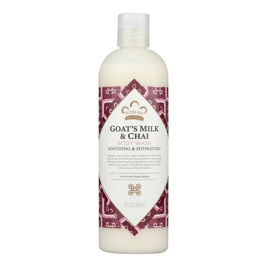 Nubian Heritage Body Wash Goat's Milk And Chai - 13 Fl Oz