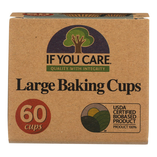 If You Care 2.5" Brown Baking Cups - 24 Packs of 60