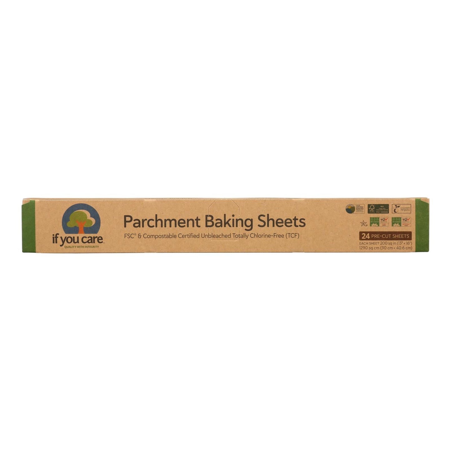 If You Care Parchment Baking Sheets - 12 Packs of 24
