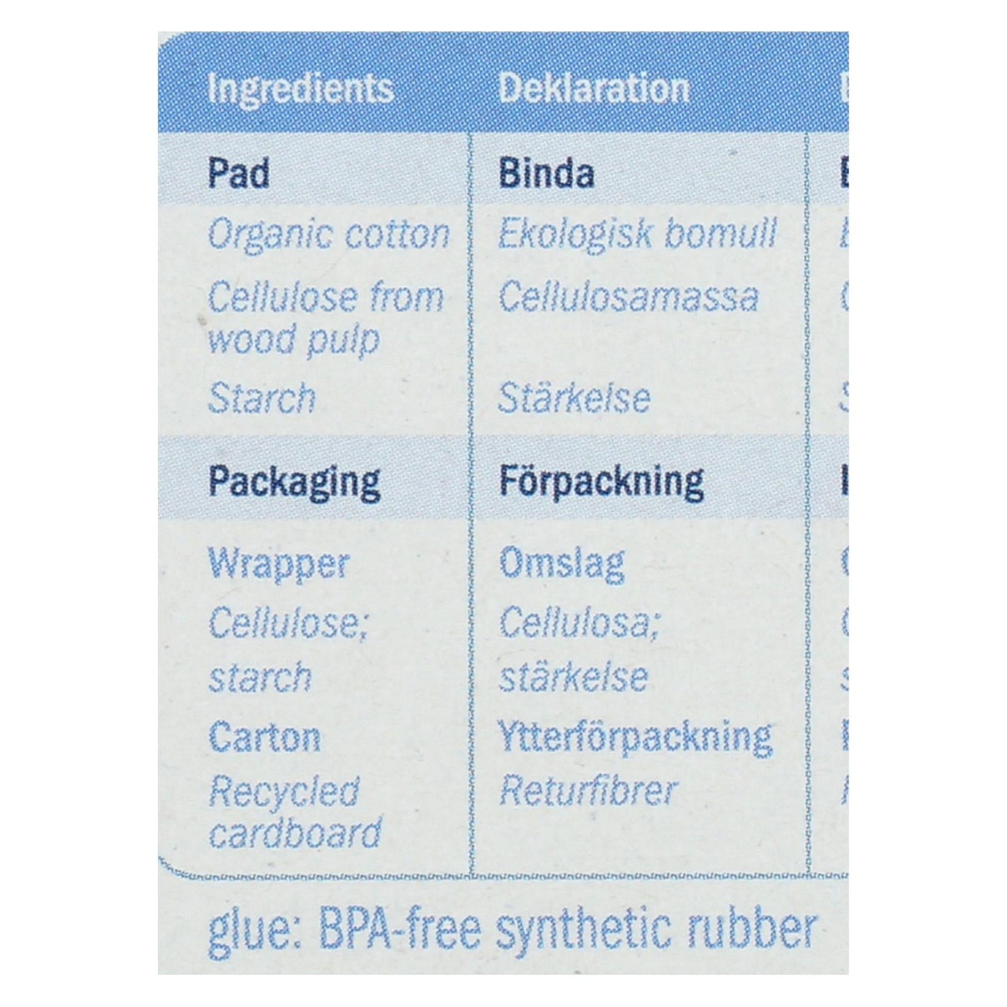 Natracare Organic Cotton Ultra Pads Regular w/Wings - 14pk