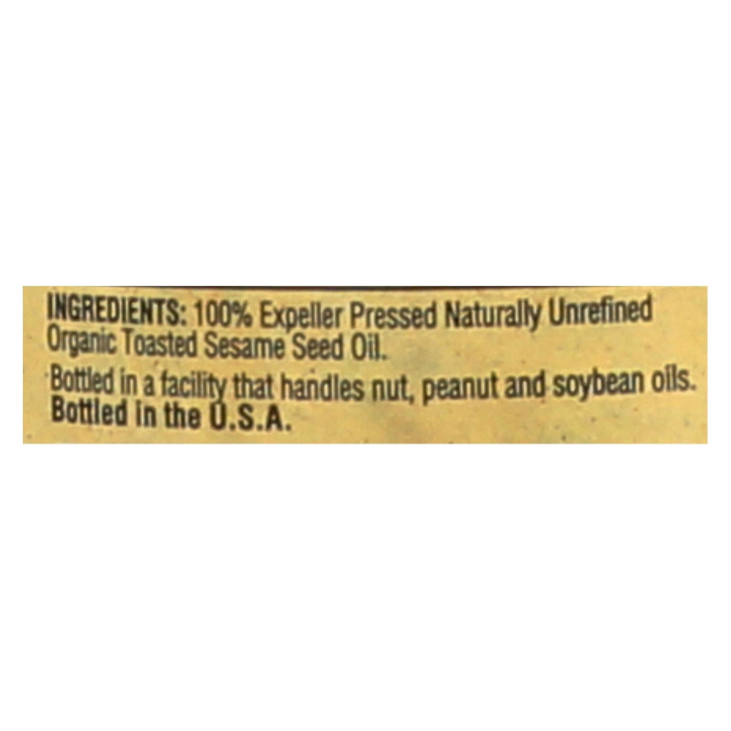 Napa Valley Organic Toasted Sesame Oil, 12-Pack, 12.7 Fl Oz