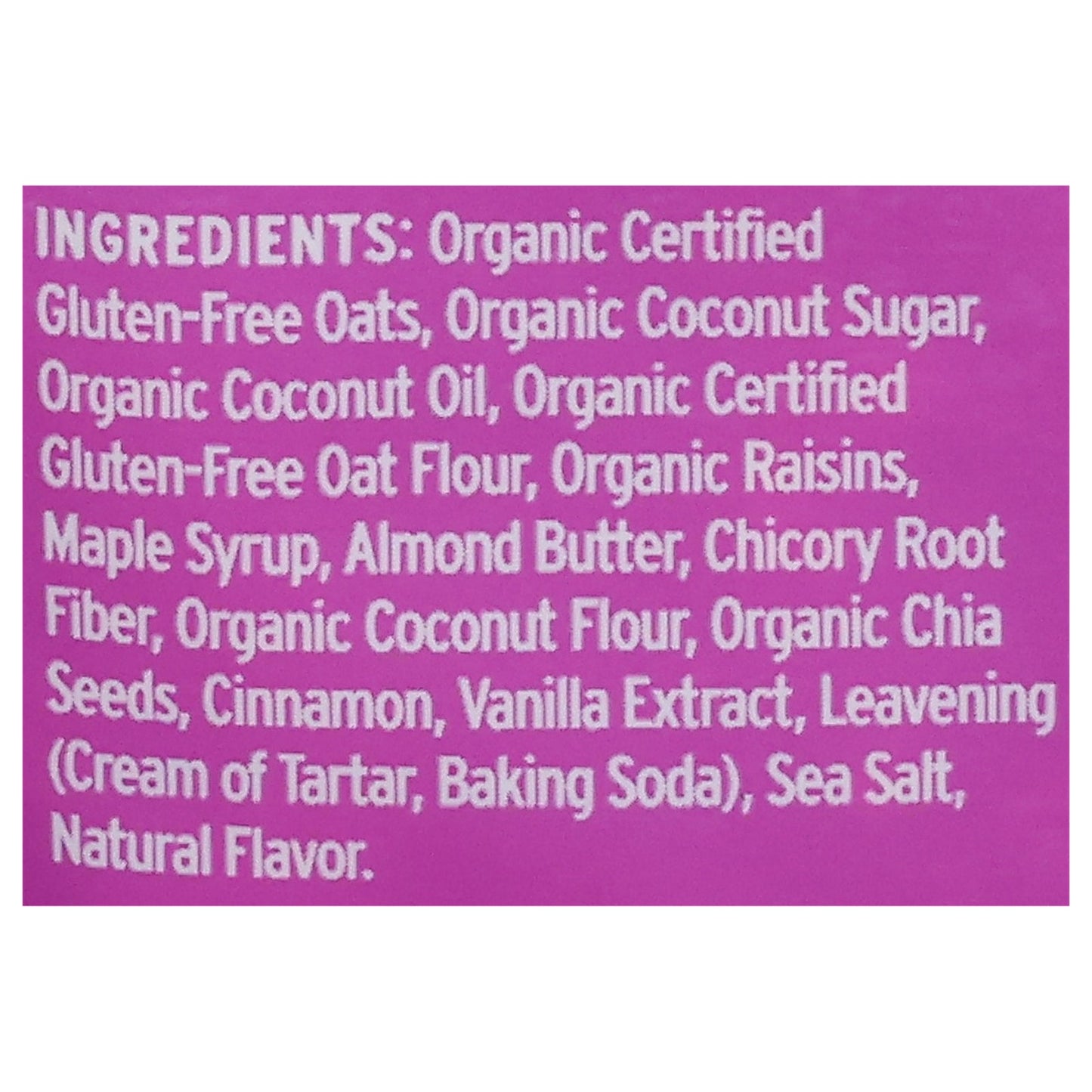 Purely Elizabeth - Cookie Granola Oatml Rsn - CS of 6-11 OZ