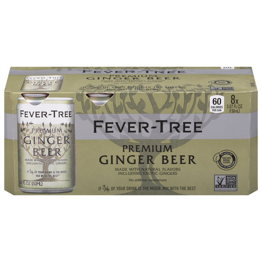 Fever-tree - Ginger Beer Cans - CS of 3-8/5.07FZ