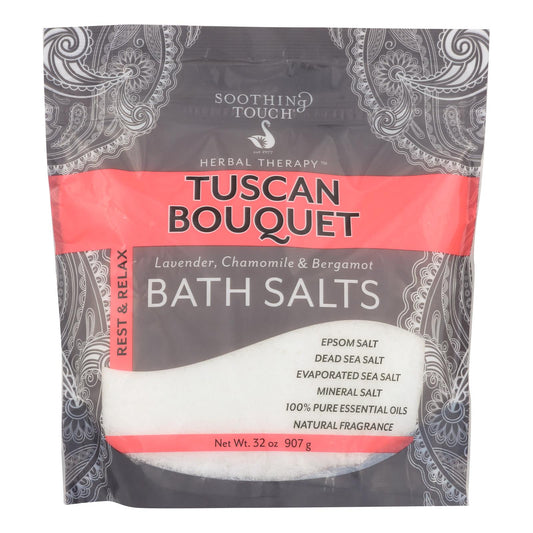 Soothing Touch Bath Salts - Tuscan Bouquet - 32 Oz
