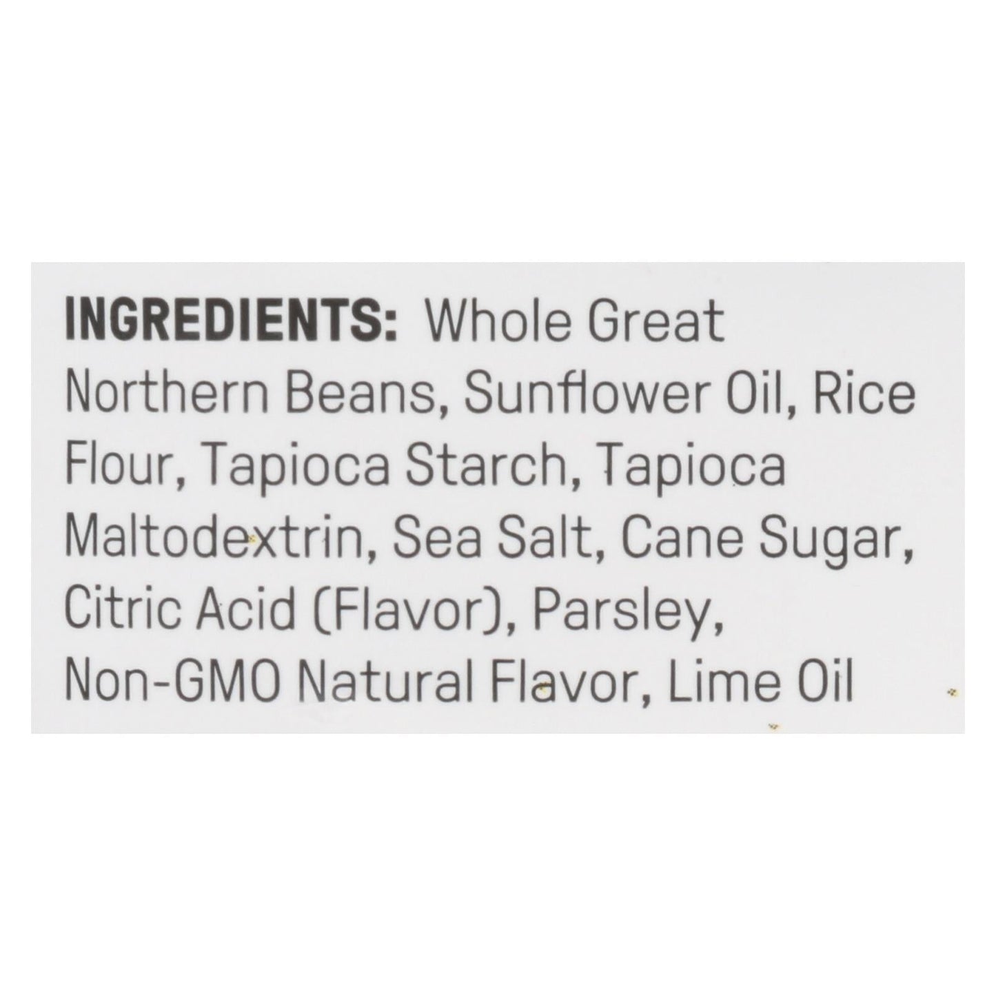 Beanitos White Bean Chips, Lime, 6-Pack, 5 Oz