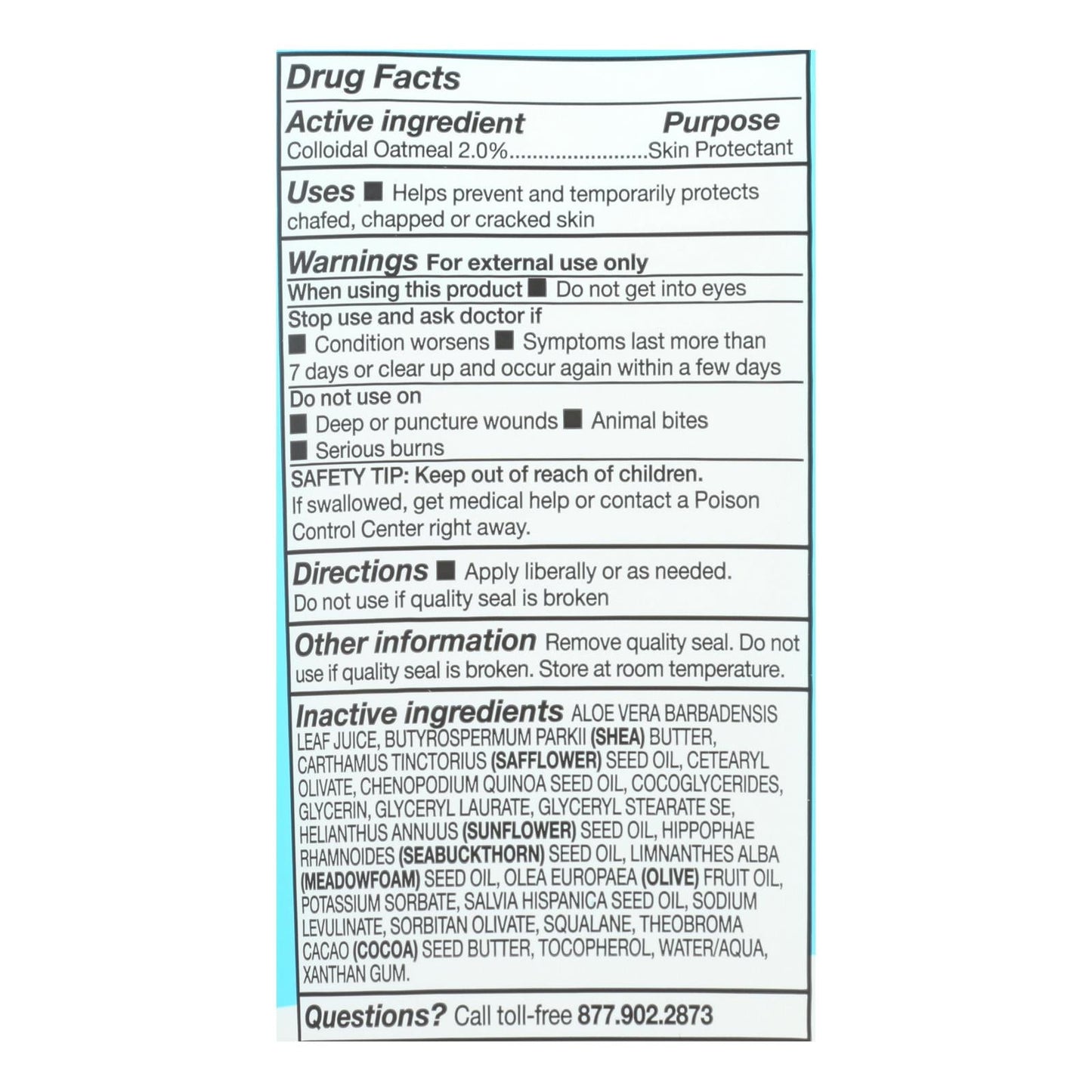 Acure Everyday Eczema Lotion with Oatmeal, Unscented 8oz