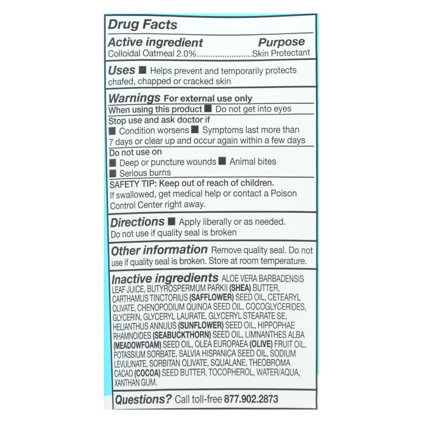 Acure Everyday Eczema Lotion with Oatmeal, Unscented 8oz