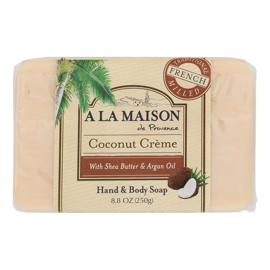 A La Maison - Bar Soap - Coconut Creme - 8.8 Oz