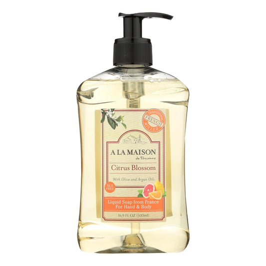 A La Maison Citrus Blossom Liquid Hand Soap 16.9 Fl Oz