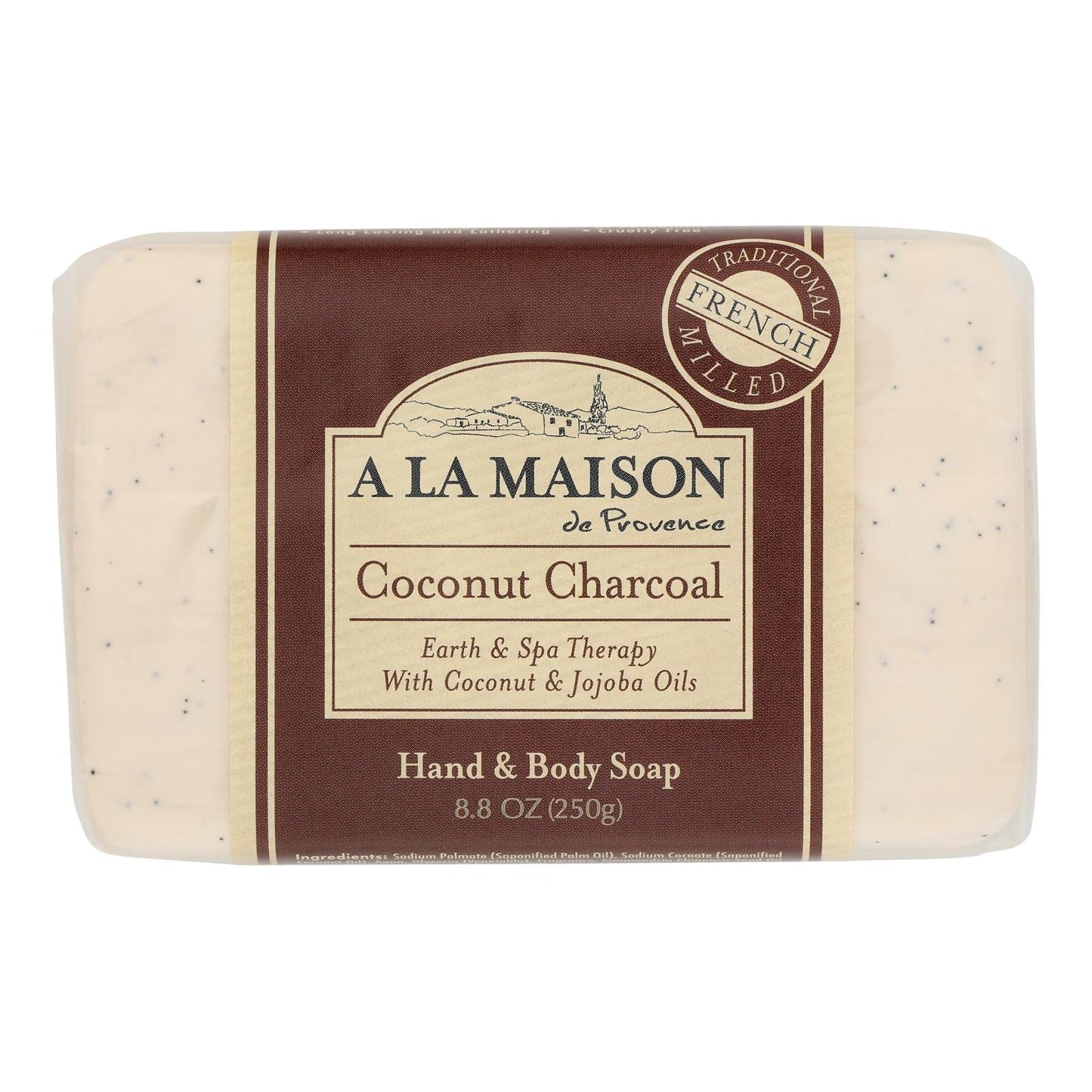 A La Maison - Bar Soap - Coconut Charcoal - 8.8 Oz