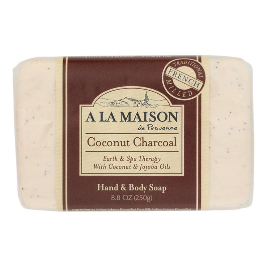 A La Maison - Bar Soap - Coconut Charcoal - 8.8 Oz