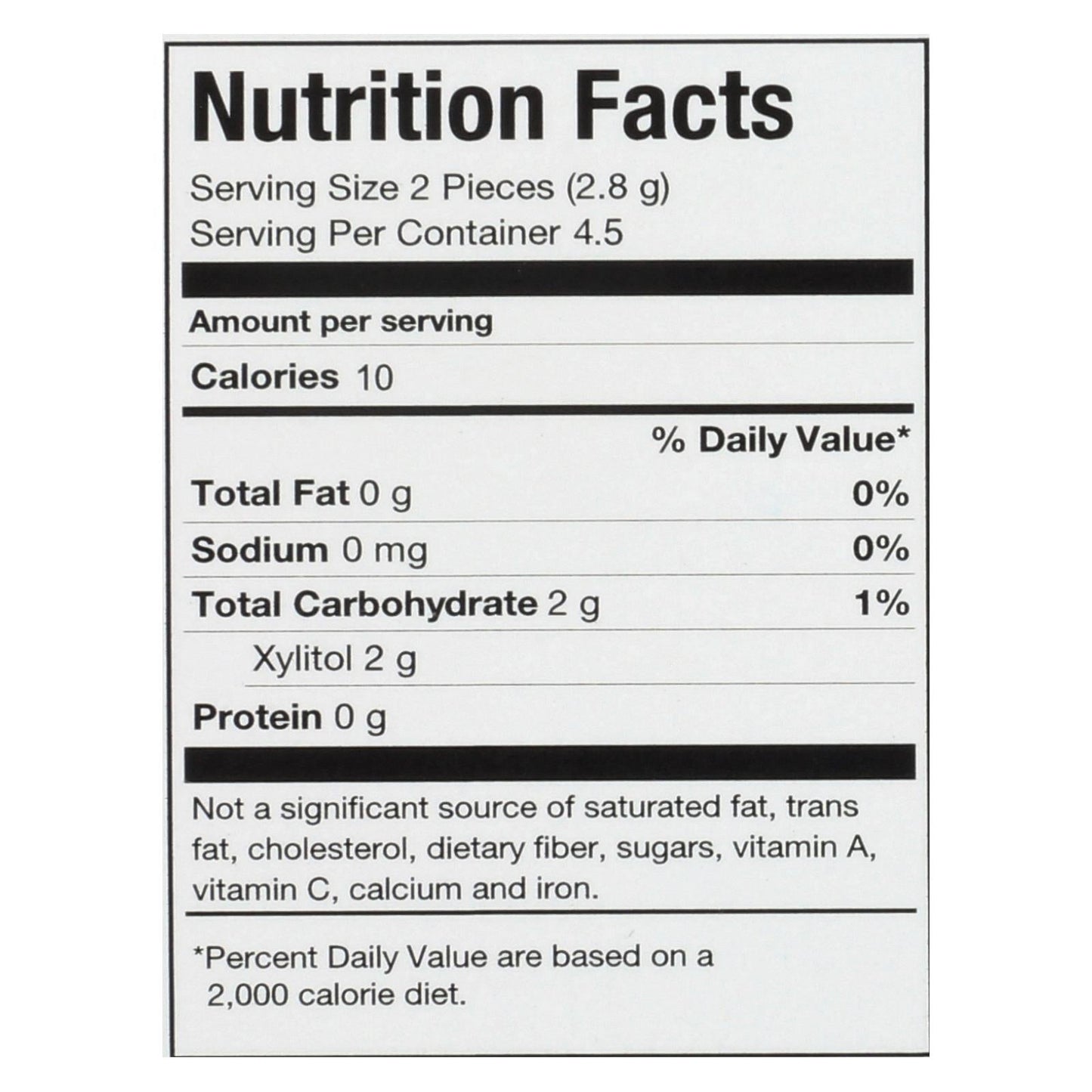 Pur Gum Wintergreen - Aspartame Free - 12 Pack