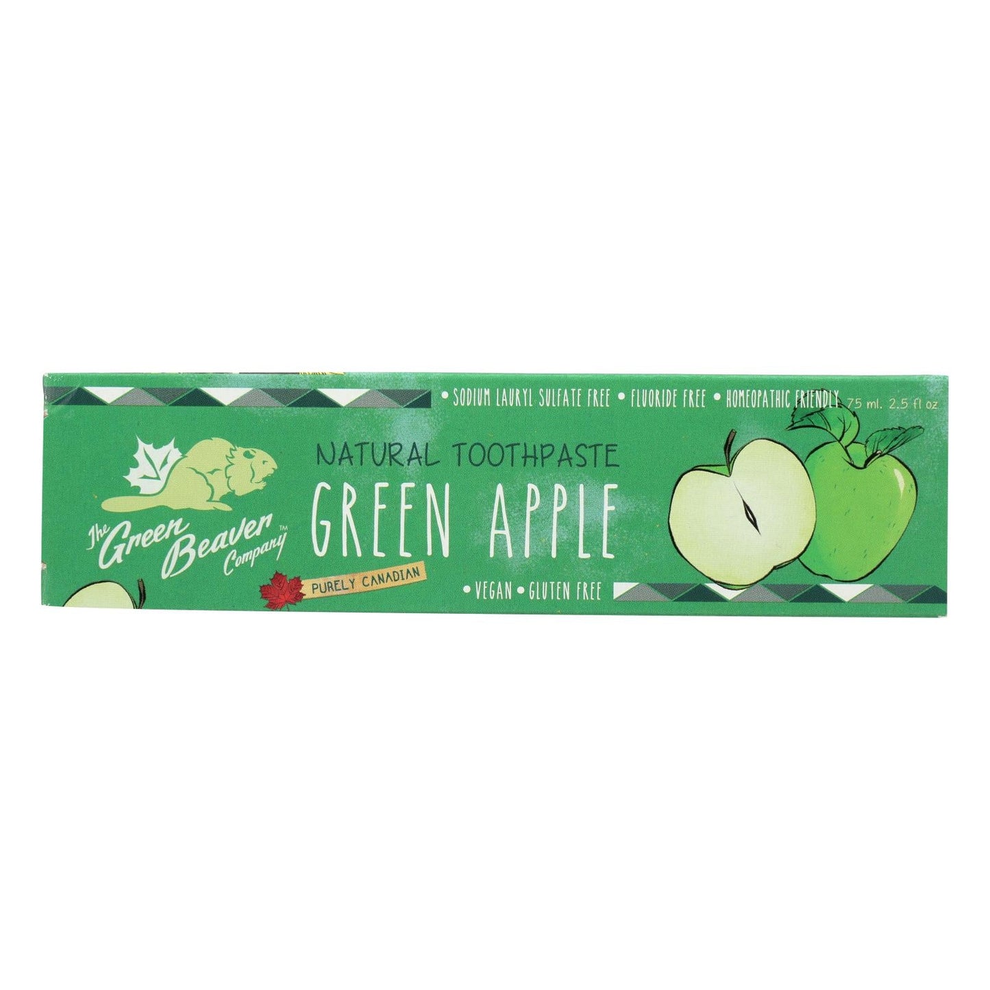 Green Beaver Green Apple Toothpaste, 2.5 Fl Oz