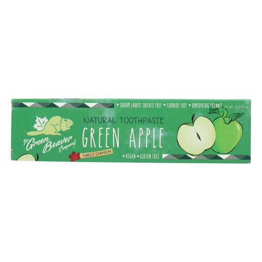 Green Beaver Green Apple Toothpaste, 2.5 Fl Oz