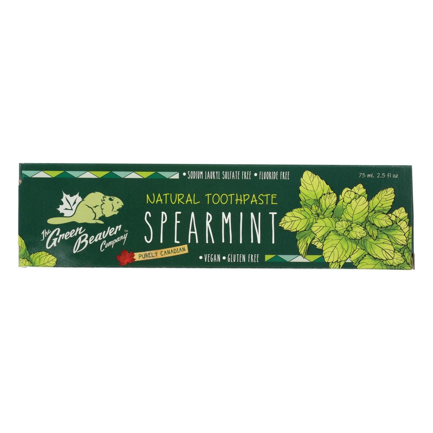Green Beaver Spearmint Toothpaste - 2.5 Fl Oz