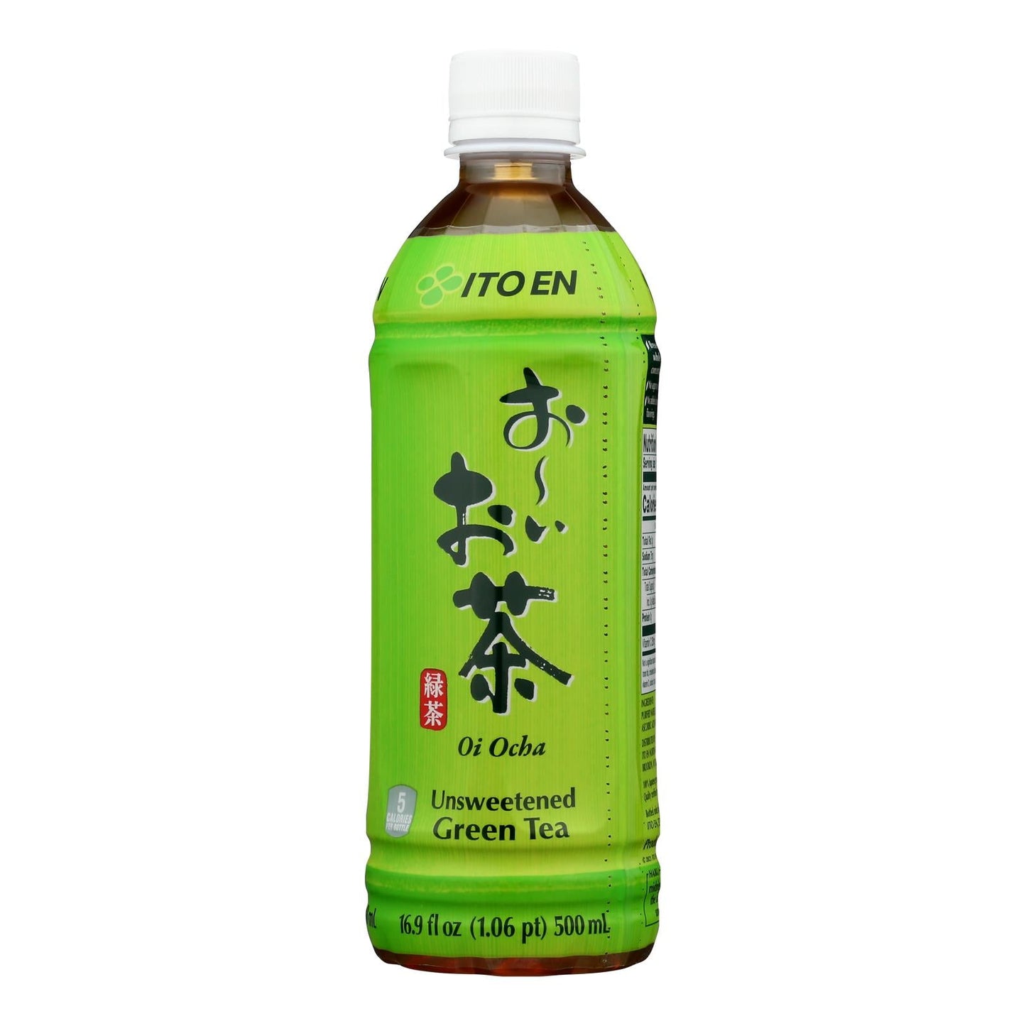 Ito En Oi Ocha Unsweetened Green Tea, 12-Pack, 16.9 Oz