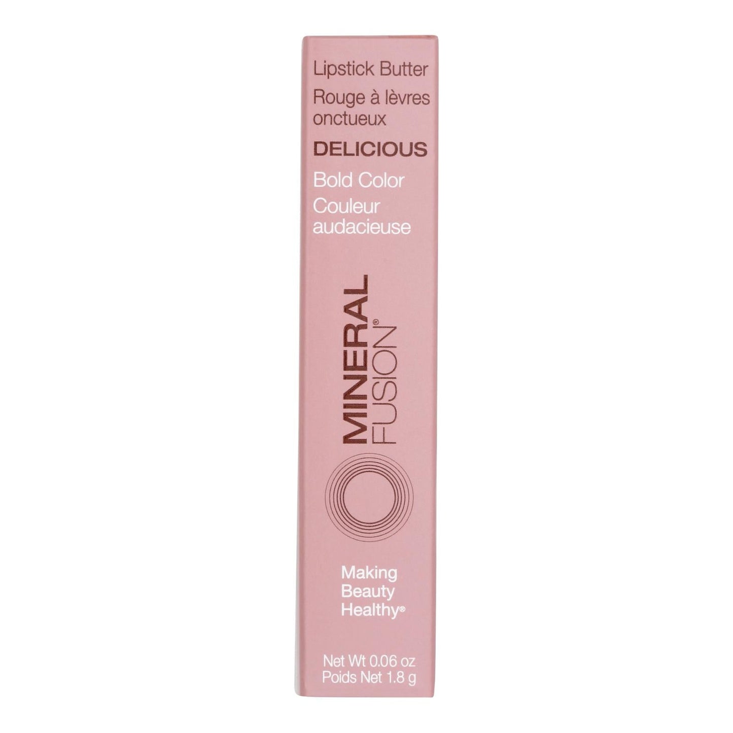 Mineral Fusion Lipstick Butter - Delicious - 0.06 Oz