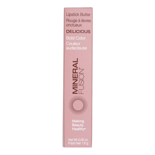 Mineral Fusion Lipstick Butter - Delicious - 0.06 Oz