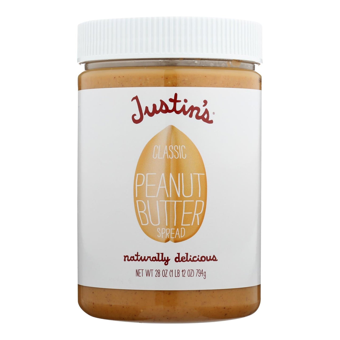 Justin's Classic Peanut Butter, 6-Pack, 28 oz Each