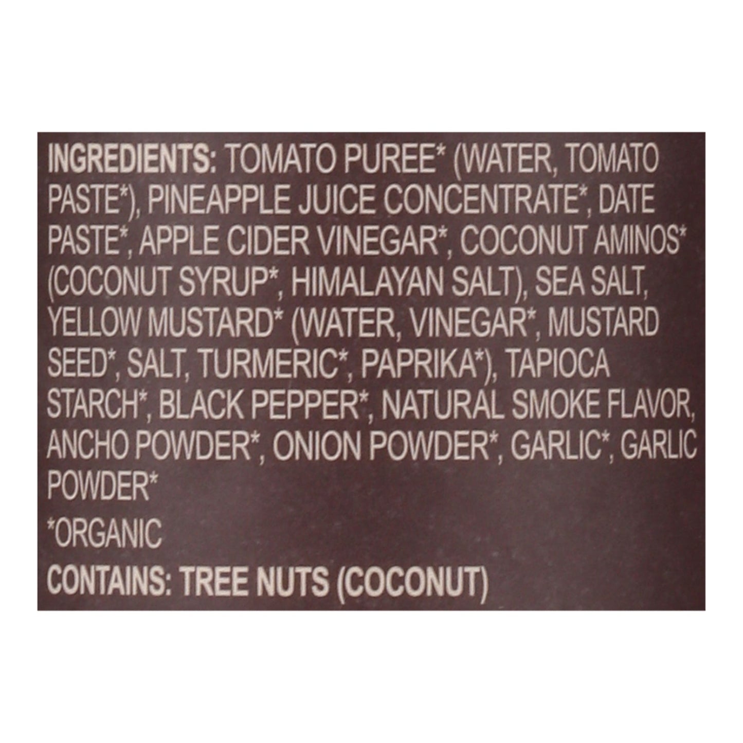 Primal Kitchen - Sauce Bbq Hawaiian - Case of 6-8.5 OZ