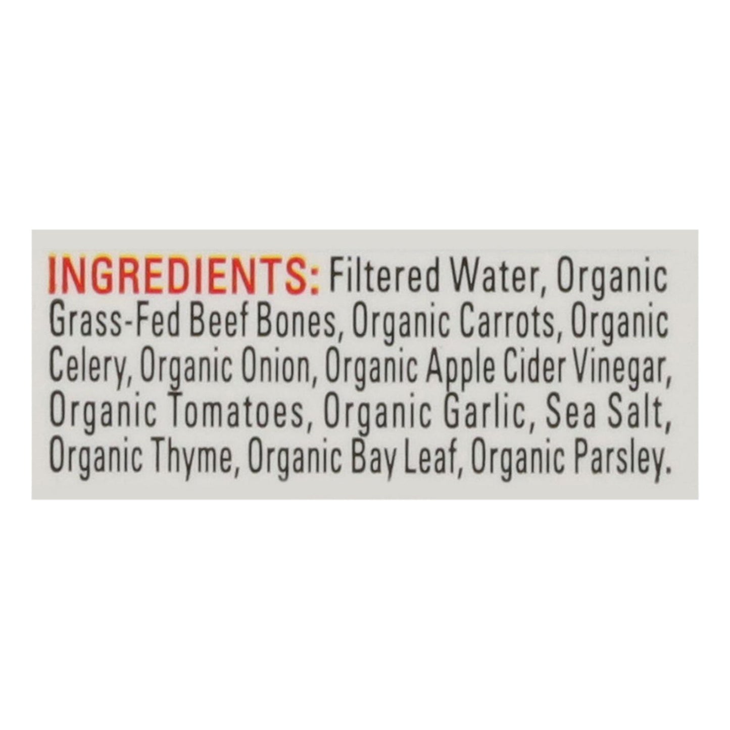 Bonafide Provisions Organic Beef Bone Broth, 6-Pack