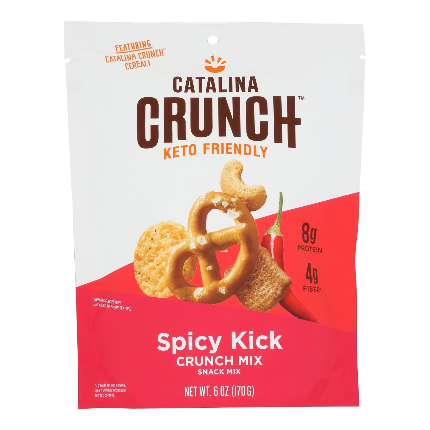 Catalina Crunch Spicy Kick Mix - 6 Pack, 5.25 oz Each