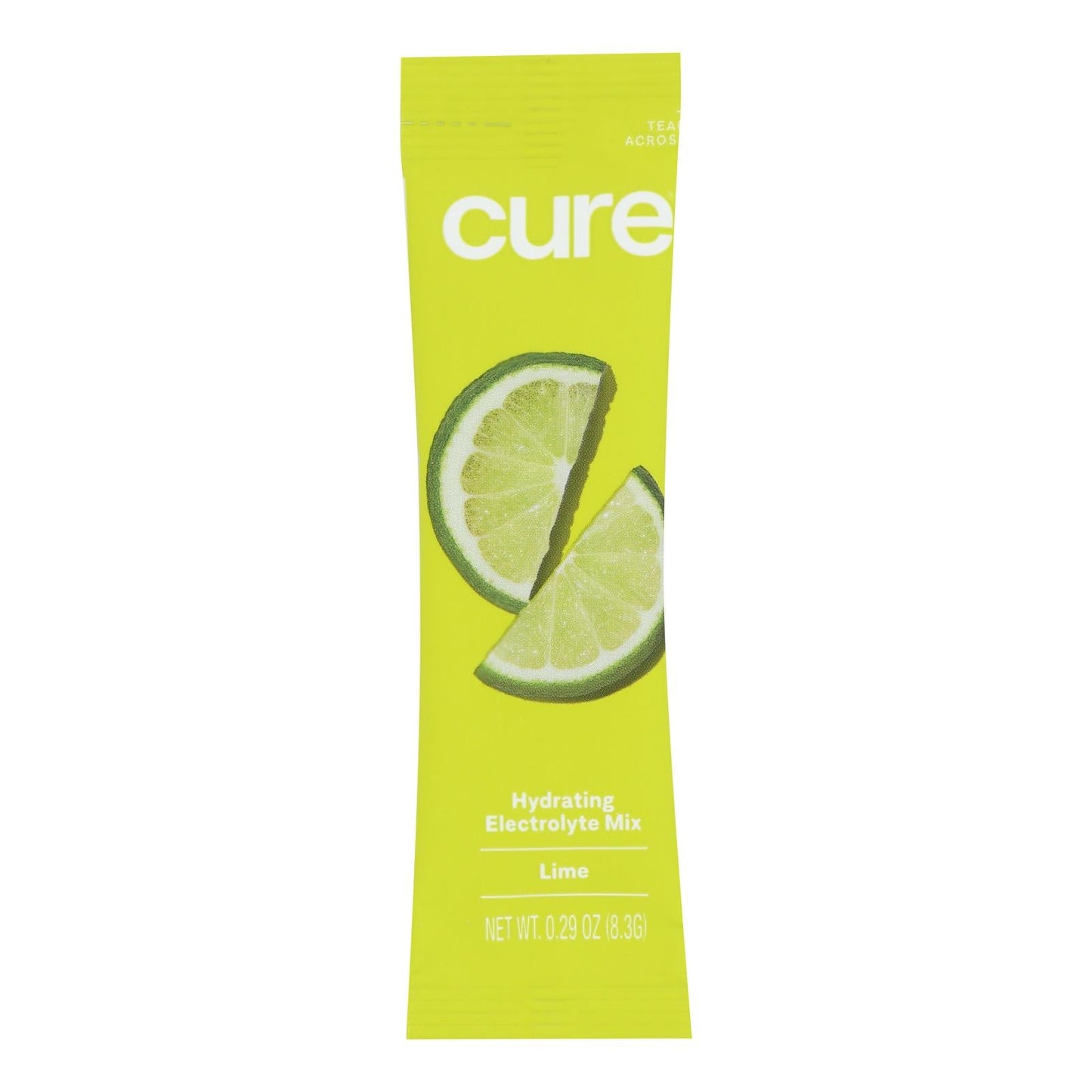 Cure Hydration Lime Drink Mix - 8 Pack, 0.29 oz Each