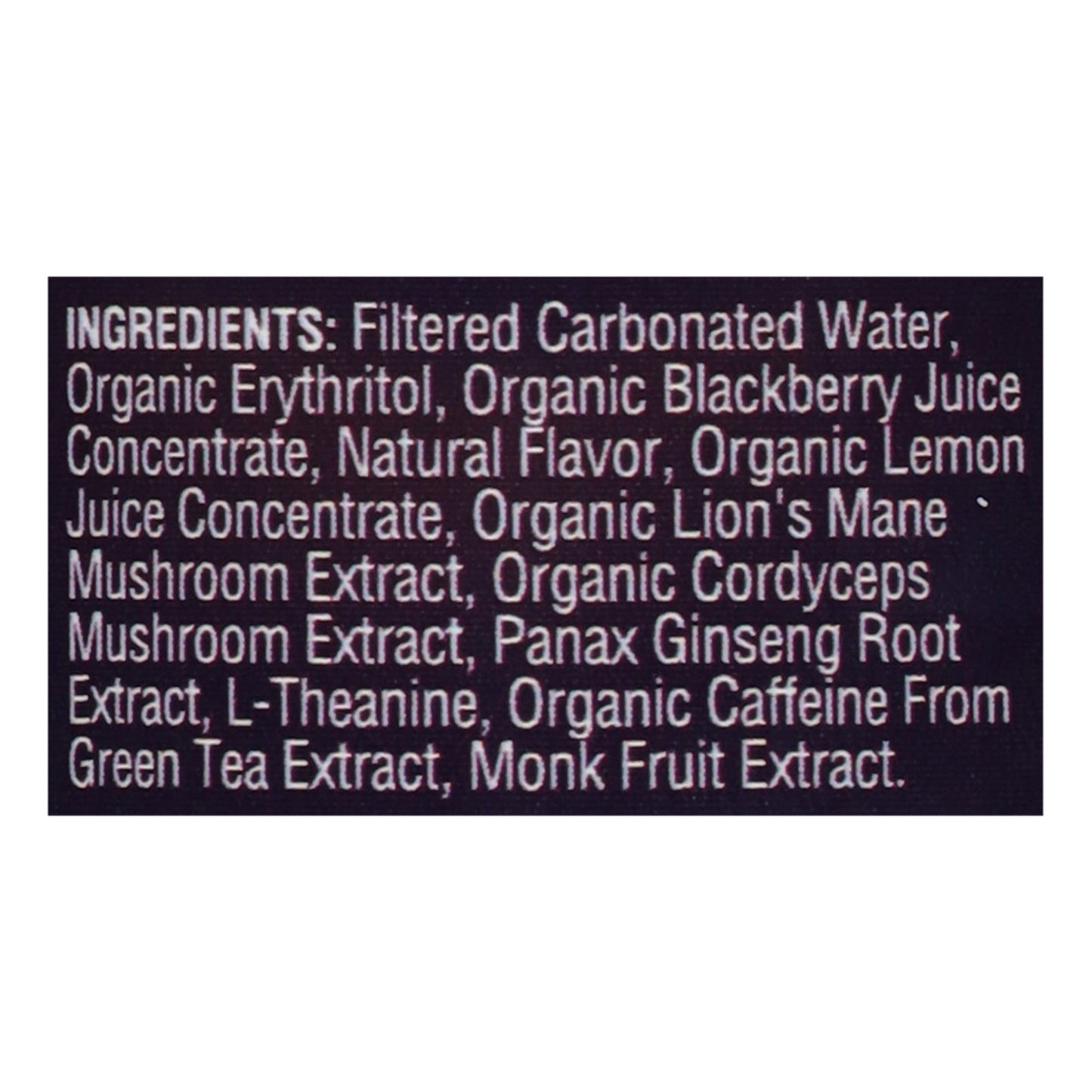 Odyssey - Sparkling Energy Blkbry Lemon - Case of 12-12 FZ