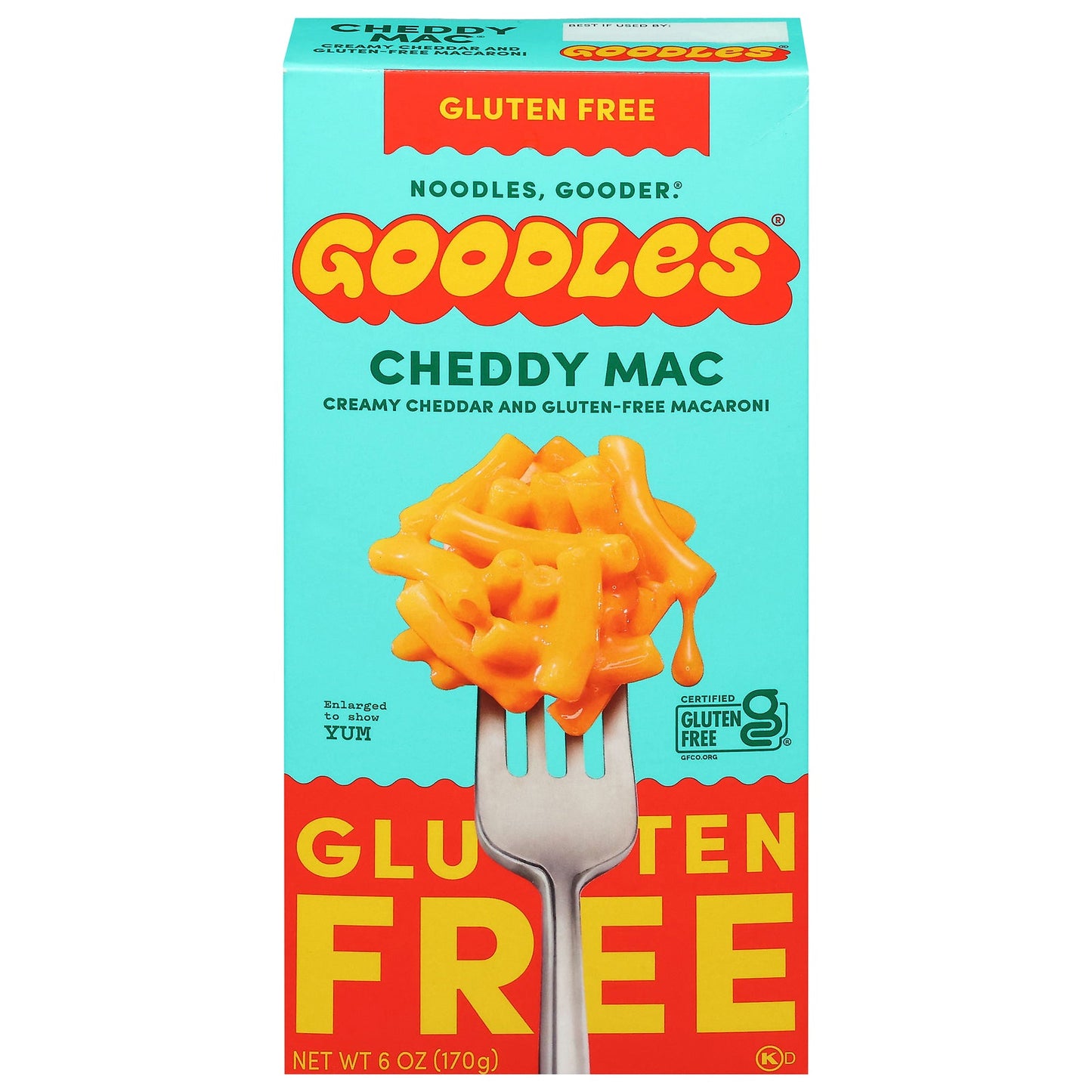 Goodles - Mac & Cheese Gf Cheddy - CS of 12-6 OZ